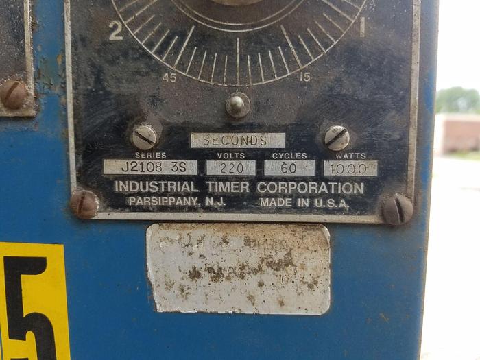 Used 10KVA Miller PortableSpot Welder on Stand w/cooler Model #: MPS-10-AFT