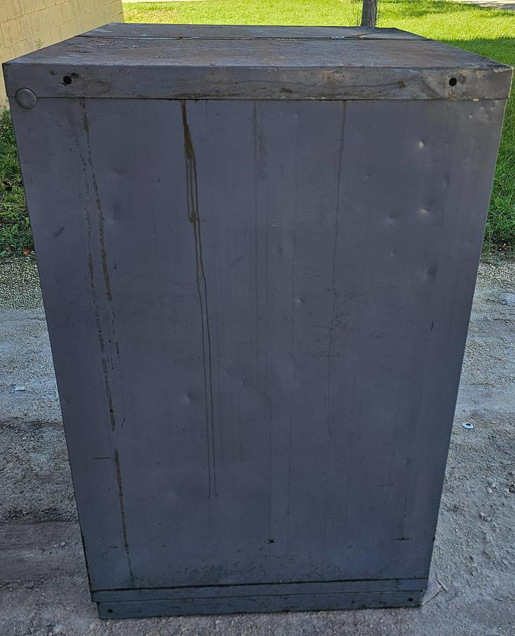 Used Stanley Vidmar 7 Drawer Modular Tooling Cabinet 30" x 27.5" x 44" Industrial Gray