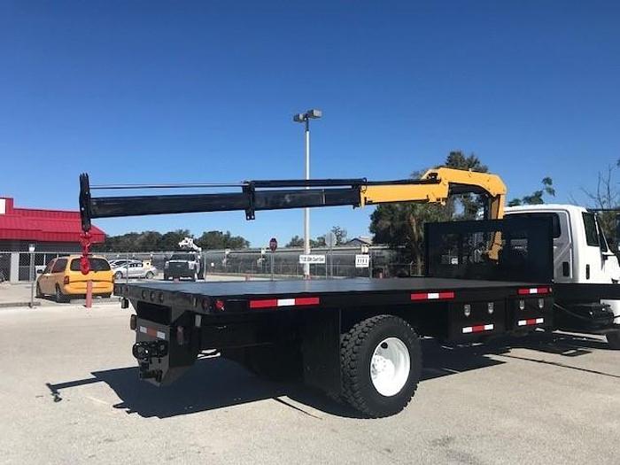 Used 2009 International 4400 Flatbed IMT 7-51K2 Knuckle Boom Truck - C58134