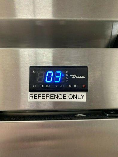 Used True T-49-HC Two-Door Commercial Refrigerator w/ Hydrocarbon refrigerant Ft 115V
