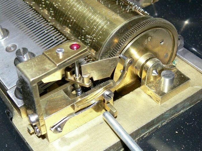 Used *RARE* ANTIQUE MUSIC BOX by Nicole Freres GENEVE w/ Dove Strikers  Circa 1875