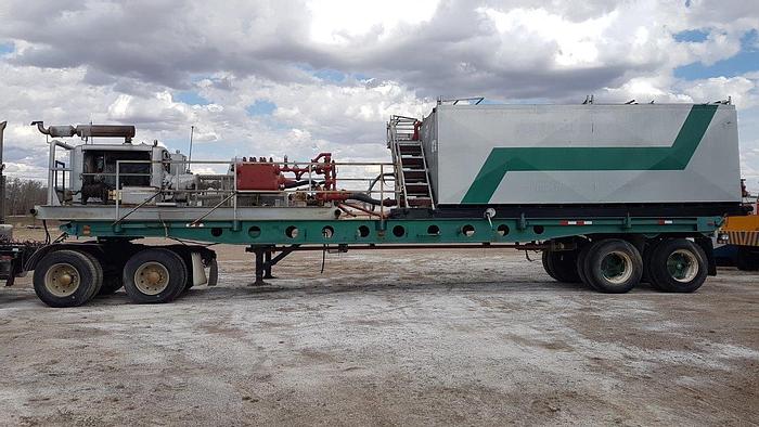 Used 1978 Hi-Boy Oilfield Pump Trailer