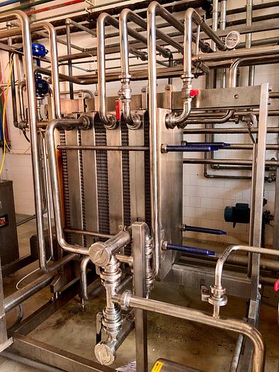 Used TECNOFREEZE 2.400 L/H HTST MIX PLANT