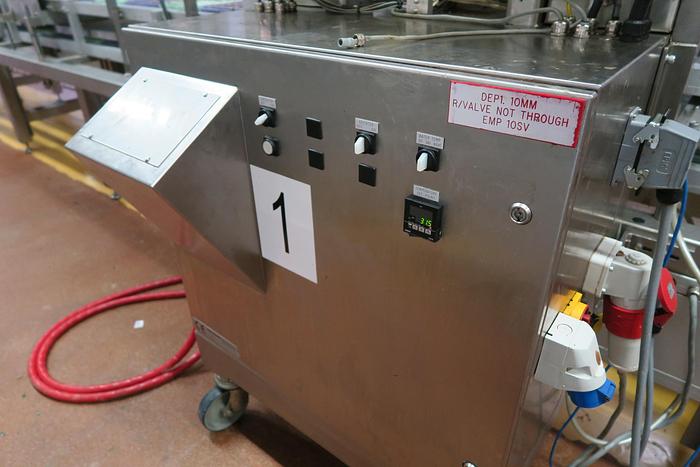 Used Aasted Frozen Cone Chocolate Moulding Line