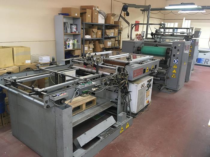 Used Paperplast Laminator 102 Solventless