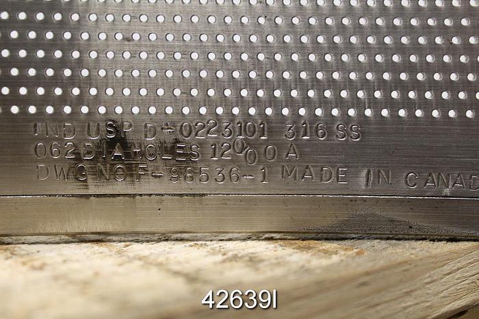 Used Bird Model 10 Pressure Screen #42639