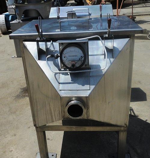 Used Filter, Hepa, Clean Air Blower, Terra-Aqua, Stainless Steel, 5 hp #S741745