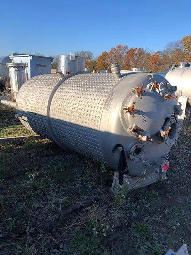 Used 1,000 GALLON PAUL MUELLER MIX TANK - 50 PSI/FV @ 400 DEG. F