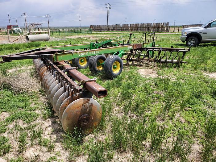 Used 18' John Deere 455 Offset Disk