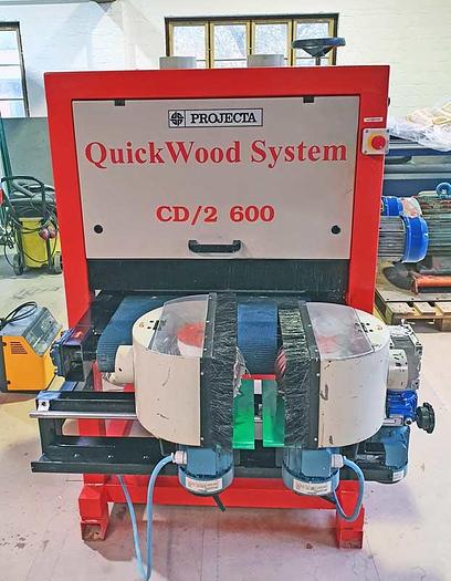 Used 1999 Quickwood Italy Calibrating / Brushing machines QuickWood System