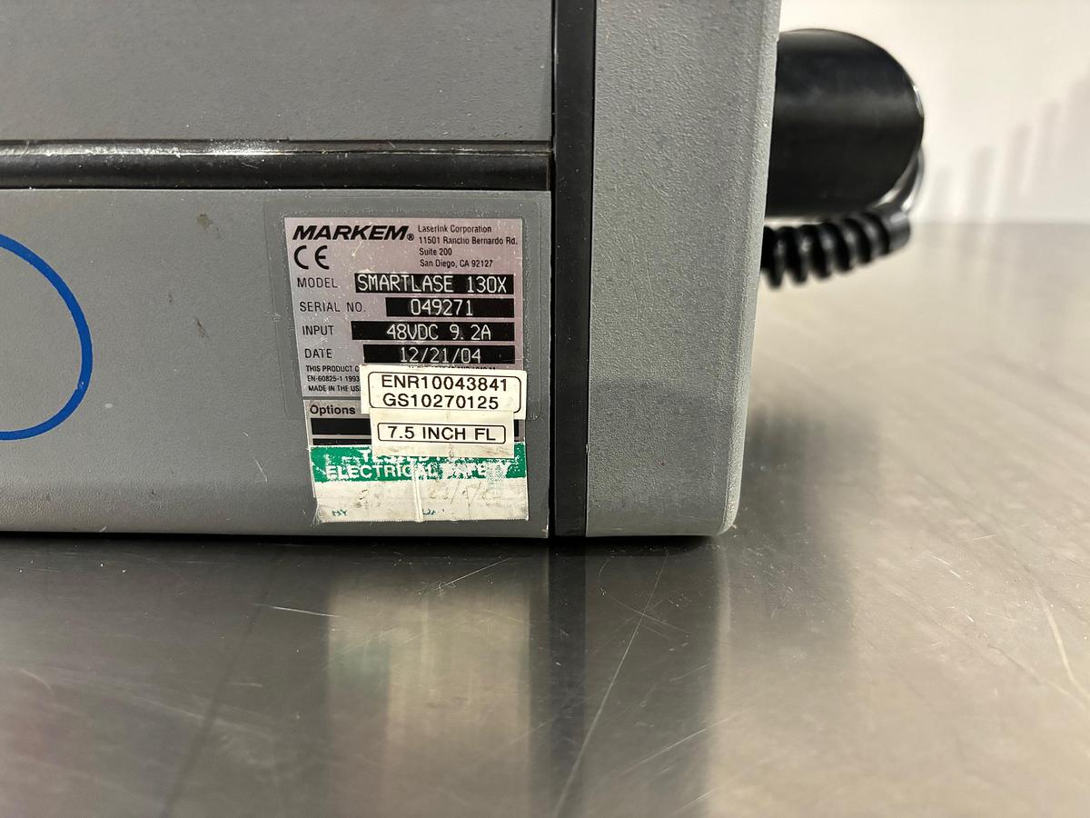 Used 2004 MARKEM IMAJE SMART LASE 130X