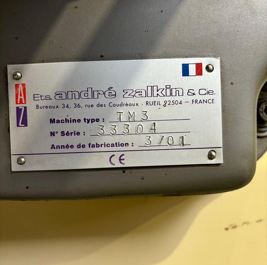 Used ANDRE ZALKIN  TM3