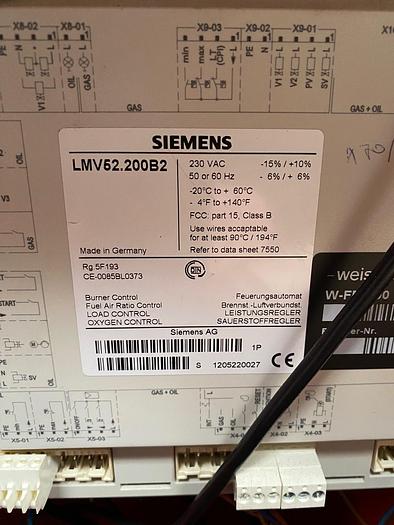 Used 2012 WEISHAUPT G70/2-A