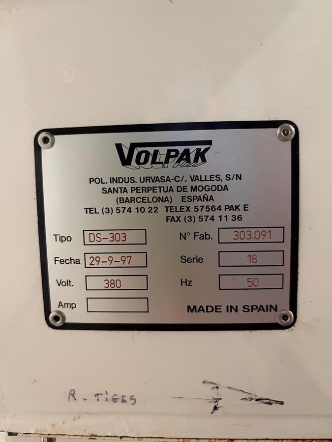 Used 1997 VOLPAK S-130-D