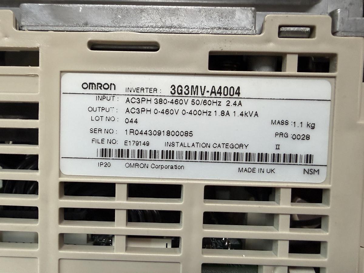 Used OMRON 3G3MV-A4004
