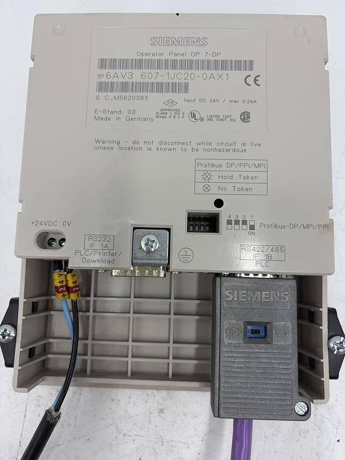 Used SIEMENS SIMATIC OP7