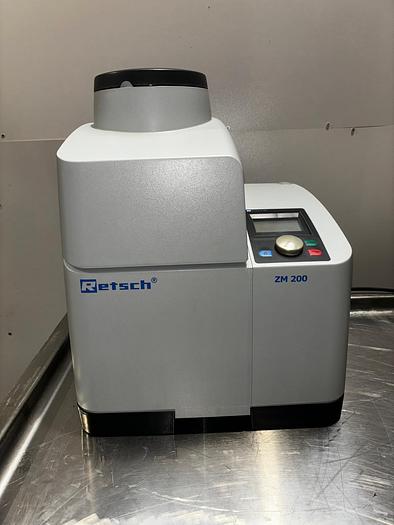 Used 2005 Retsch ZM200