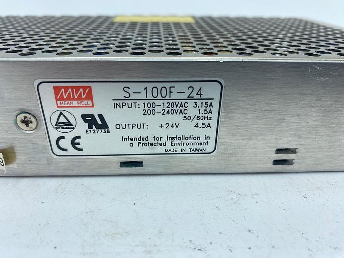 Used MEAN WELL  S-100F-24
