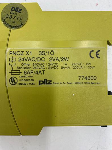Used PILZ PNOZ X1 3S/1Ö