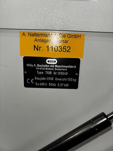 Used 2016 Turbula T10B