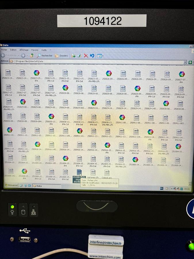 Used INTERCHIM PURI FLASH 4250