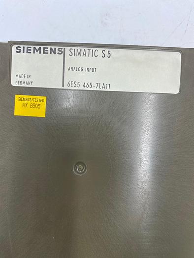 Used Siemens Simatic S5