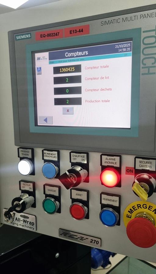 Used 2012 AW ALL WRAP RCN 270 / SP / SS RS