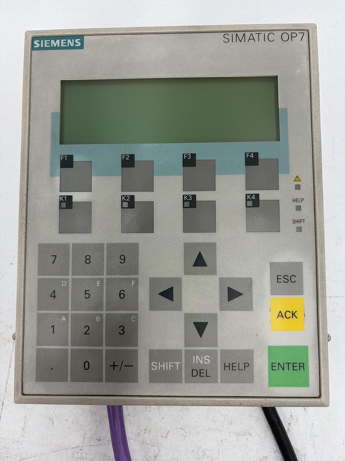 Used SIEMENS SIMATIC OP7