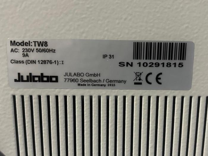 Used Julabo TW8