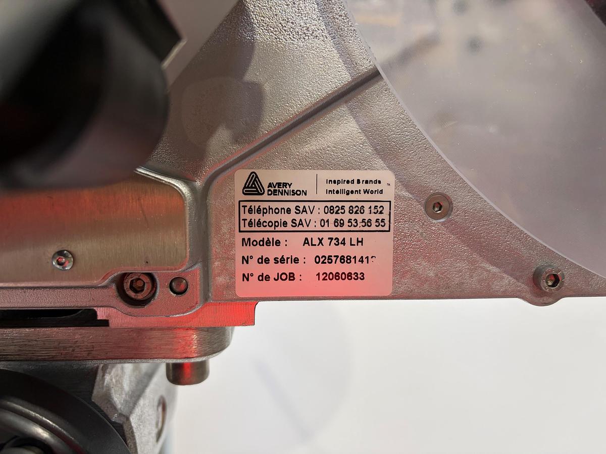 Used AVERY DENNISON ALX 734 LH