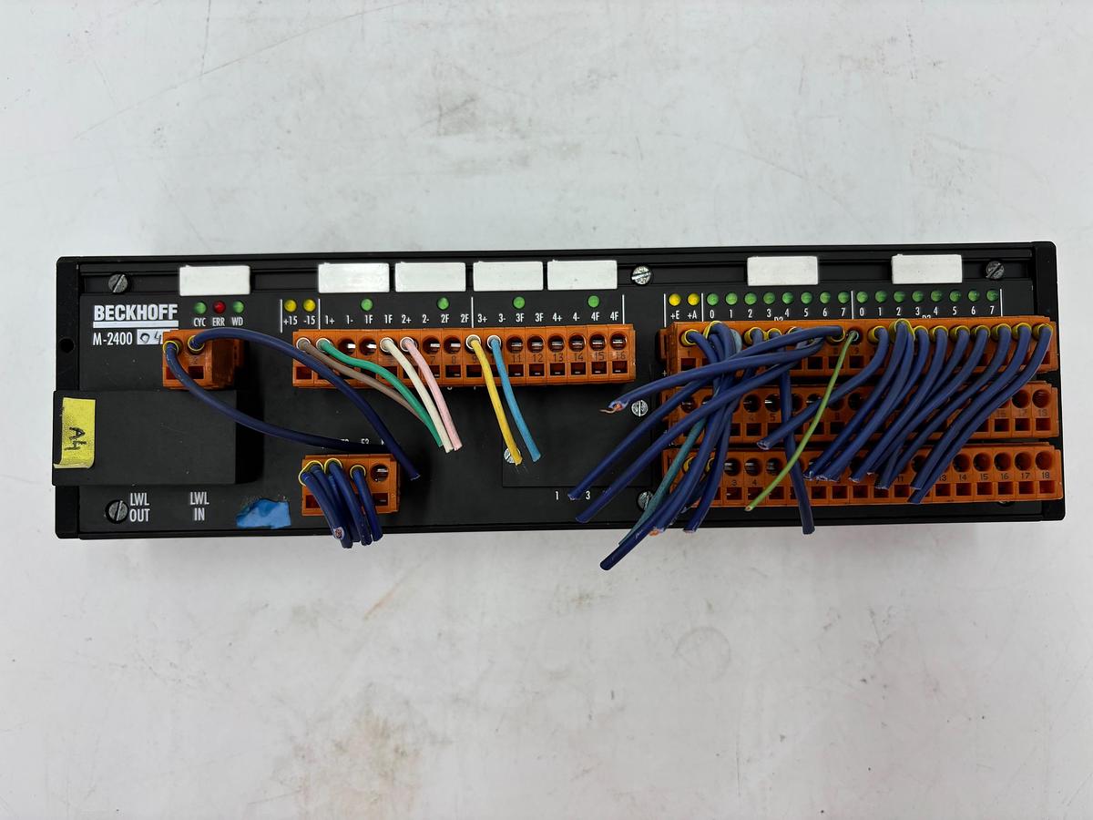 Used BECKHOFF M-2400