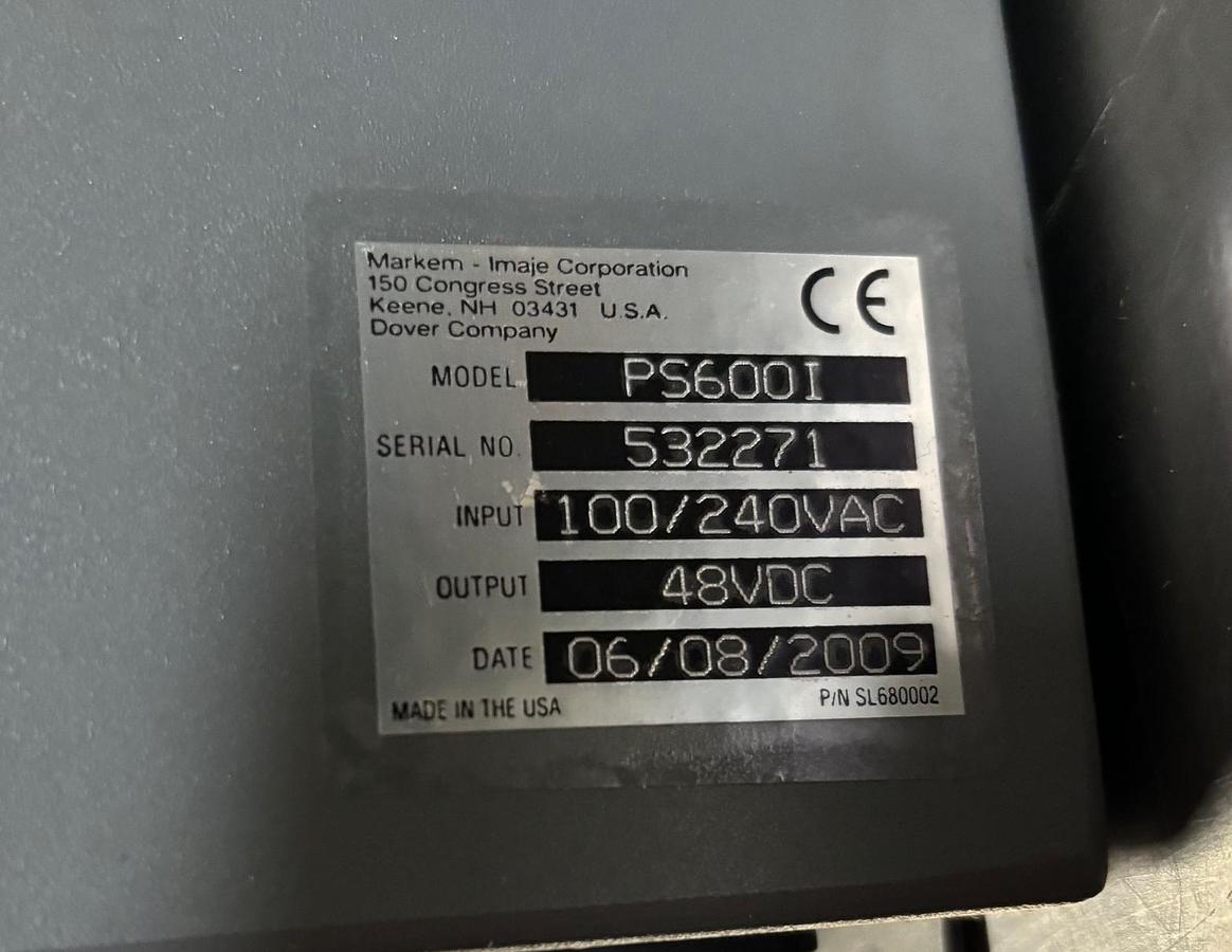 Used 2009 MARKEM IMAJE SMARTLASE 130i