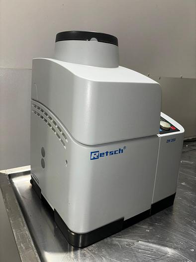 Used 2005 Retsch ZM200