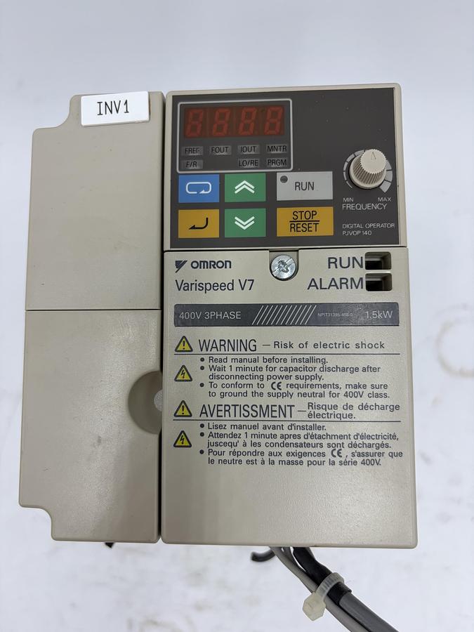 Used OMRON CIMR-V7AZ41P5
