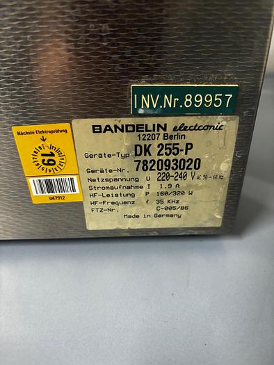 Used BANDELIN DK 255-P
