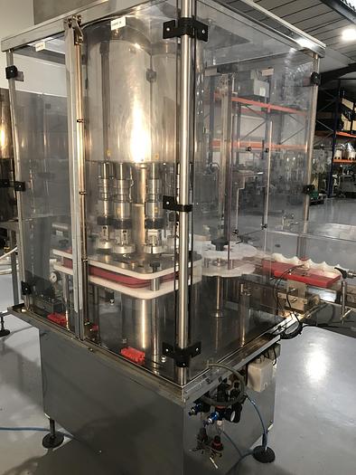 Used King CS120 8 Head Screw Capper