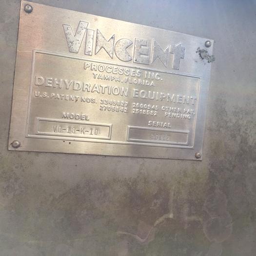 Used VINCENT VB-18-K-10 HORIZONTAL BLENDER COOKER MIXER, only @ AMERICA'S STEAM KETTLE HEADQUARTERS !
