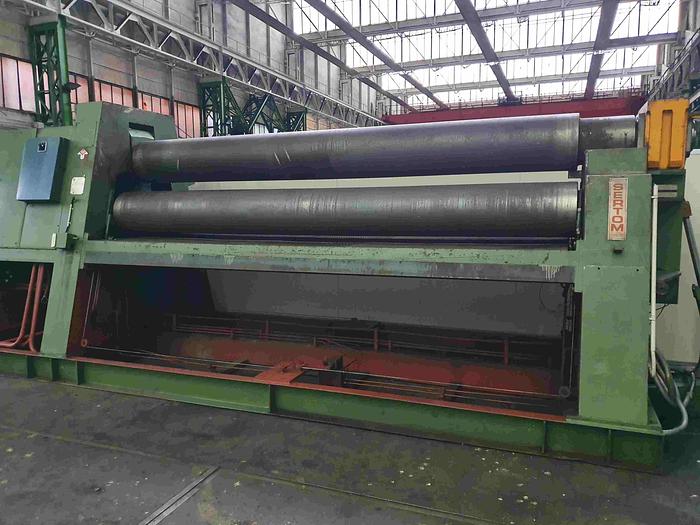 Usato CALANDRA IDRAULICA A 3 RULLI SERTOM RIMI 4000x14