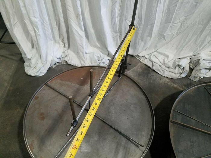 Used 37" Stock Reel Metal Material Strip Payoff Stamping