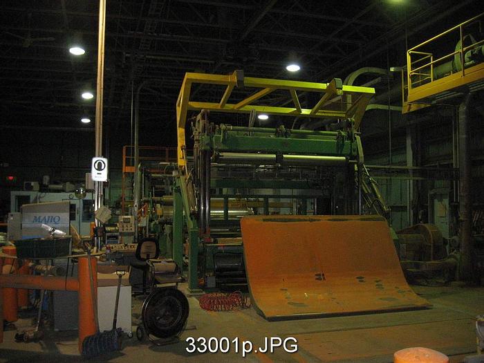 Used 110" Complete Skiving Line #33001