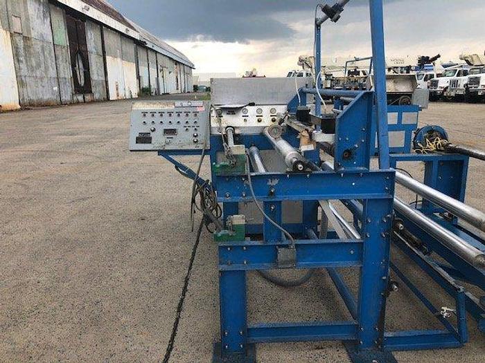 Used 54" R & K   MDL.  SRW 1 CANTILEVER  DUPLEX COUNTER ROLL REWINDER