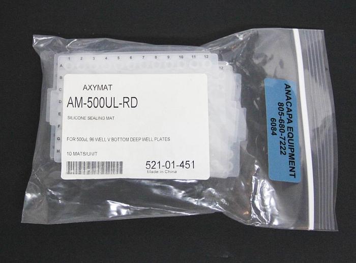 Axygen AM-500UL-RD AxyMat Microplate Silicone Sealing Mat 96 Well NEW Lot 6084