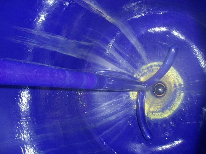 Used Reactor, 265 Gallon, Glass Lined, 30 PSI, Jkt, Agit, #S736725