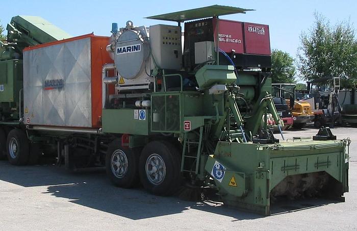 Usato Impianto Gruppo Semovente MARINI A.R.T. 220 per asfalto di recupero