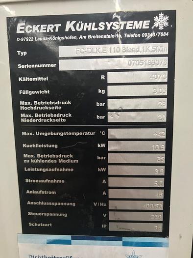 Gebraucht Eckert FC-DLK.E 110