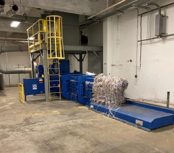 Used BALEMASTER MODEL E-430 HORIZONTAL AUTOTIE BALER