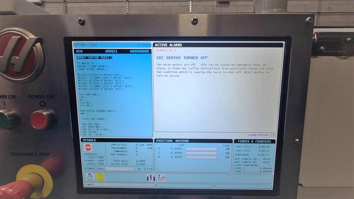 Used 2016 Haas DS-30 Twin Spindle Lathe