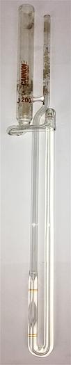 Used Cannon ZCAC-5 (9723-S62) Certified Zeitfuchs Cross-Arm Viscometer Tube - Size 5