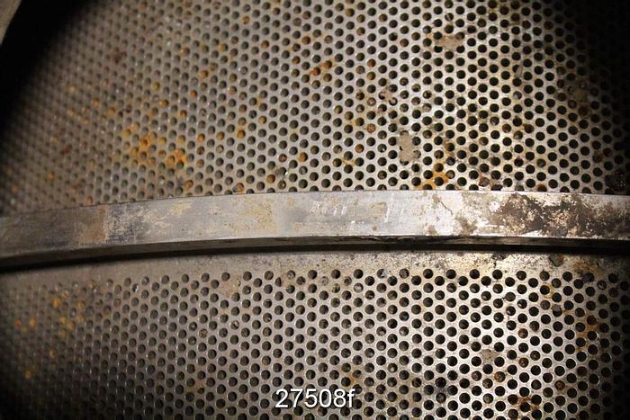 Used Fiberprep CH5 Ch5 Pressure Screen, 0.055" Hole Basket, Foil Rotor, 60 Psi Rated Body #27508