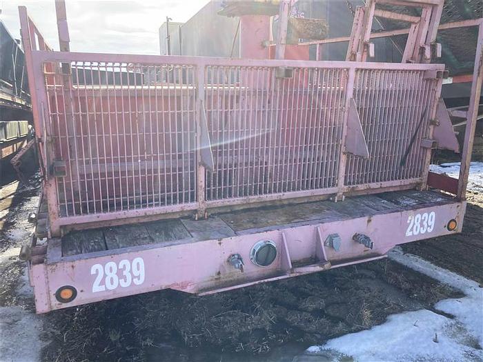 Used 2010 SP Construction  PT38 Flatbed Trailer